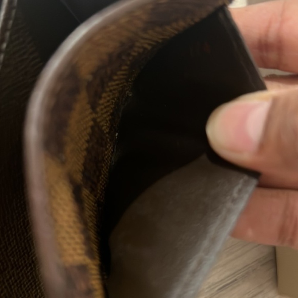 Louis Vuitton Damier Ebene vintage wallet‎ - Picture 9 of 11